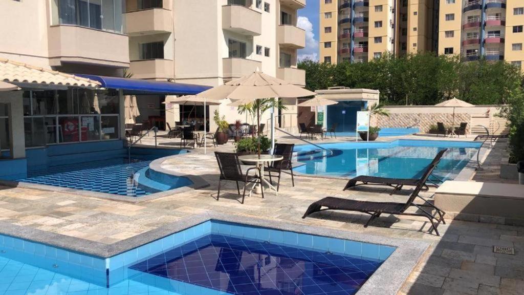 Flat 111 Mont Blanc Caldas Novas Leia Atentamente O Anuncio Exterior photo
